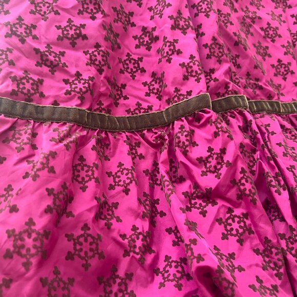 American Girl plum holiday dress sz 6 - Picture 3 of 7